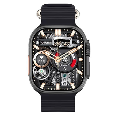 Hytech W69 Watch IOS ve Android Uyumlu MActive 2.05 inç Geniş Ekranlı Siyah Akıllı Saat