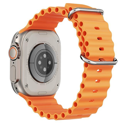 Hytech W69 Watch IOS ve Android Uyumlu MActive 2.05 inç Geniş Ekranlı Turuncu Akıllı Saat