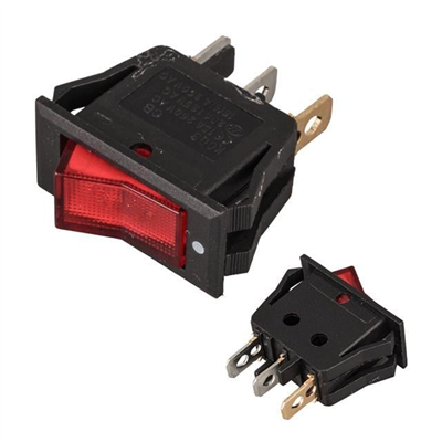 IC-113-8 Tekli Işıklı On-Off Anahtar