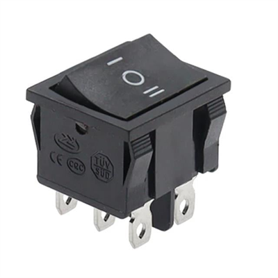 IC-130 Orta Boy Işıksız On-Off-On Anahtar 6P