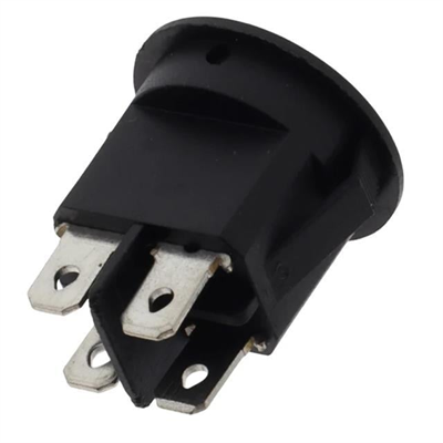 IC-131-4 Yuvarlak Işıklı On-Off Anahtar 4P
