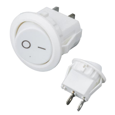 IC-133A Yuvarlak Işıksız On-Off Anahtar 2P