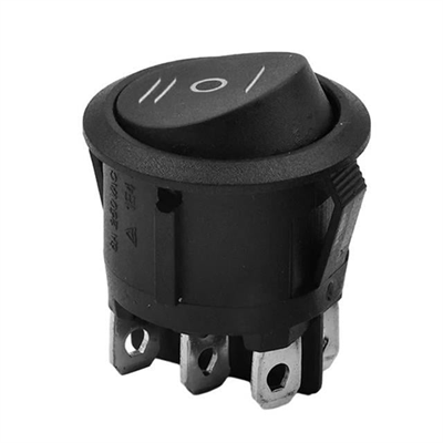 IC-134-6 Yuvarlak On-Off-On 6P Switch Anahtar