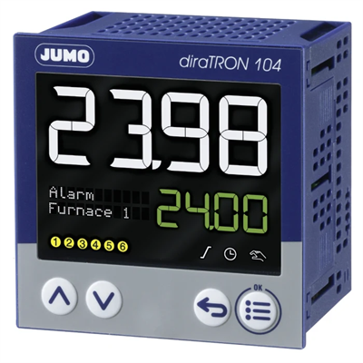 Jumo diraTRON Panel Tipi PID Sıcaklık Kontrol Cihazı-702114/8-0000-23/000