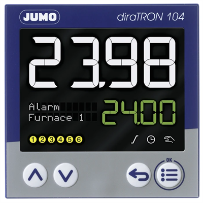 Jumo diraTRON Panel Tipi PID Sıcaklık Kontrol Cihazı-702114/8-0000-23/000