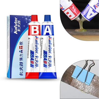 Kafuter Güçlü AB Çok Amaçlı Epoksi Çelik-Ahşap-Metal-Alüminyum Yapıştırıcısı (İran)