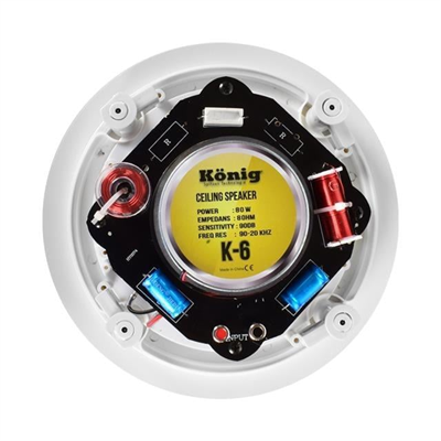 König K-6 20 Cm Tweeterlı Alçıpan Tavan Hoparlörü