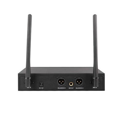 König K-990 Y-Y Çift Kanal UHF Telsiz Yaka Mikrofon
