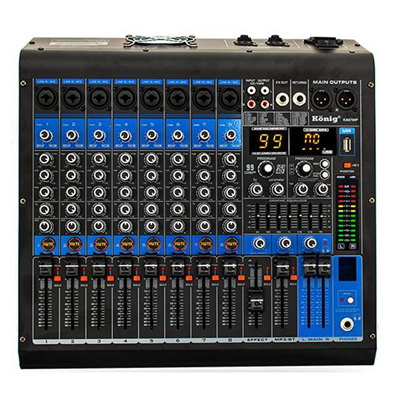 König Ka-8700 8 Kanal 2X350 Watt 99 Dsp Mıxer Amfi