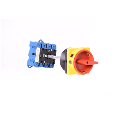 Kraus Naimer KG20BT203/09VE Emniyet Şalteri 3x25A. Sarı/Kırmızı