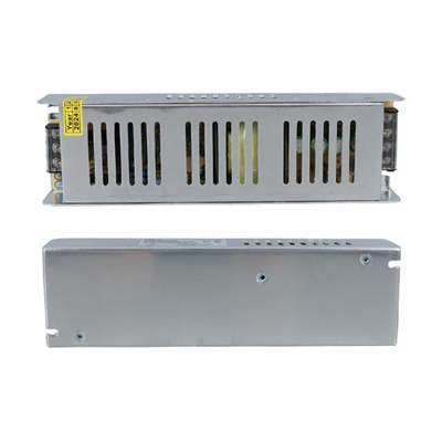 Ledx ALN-M12165S 12 Volt 16.5 Amper 200 Watt Slim Metal Kasa Adaptör 200x60x40mm