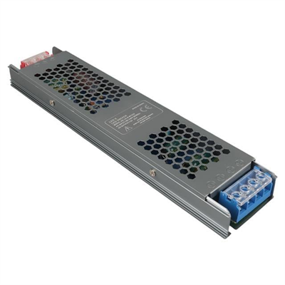 Ledx ALN-M1233 12 Volt 33 Amper 240x24x12mm Ultra Slim Metal Kasa Adaptör