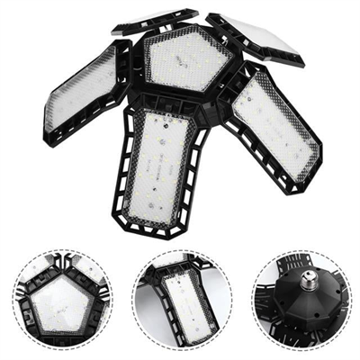Ledx Ayarlanabilir Açılı 5 Kanatlı 148 Smd Ledli Galaxy Projektör Işığı 60W 6600 Lumen E27 32cm Çap