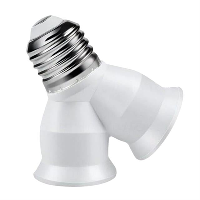 Ledx DY-101 E27 Duy Çoğaltıcı (Tek Duydan Çift E27 Lamba Bağlantısı)