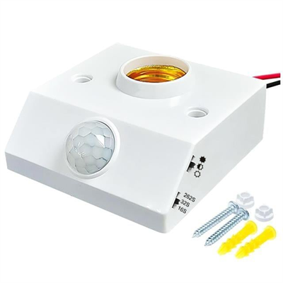 Ledx DY-102 Abs 360 PIR Hareket Sensörlü E27 Duy Aparatı