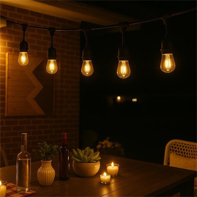 Ledx KB00001 5li E27 Duy Sıralı 5 Metre Lamba Kablosu (5 Adet Duy İçerir)
