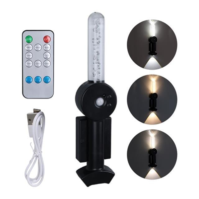 Ledx YD-24060 Mıktanıslı Rgb Renkli Usb Şarjlı 800 mAh 3 Kademeli Işıklı Sensörlü Duvar Aplik
