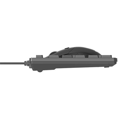 Lenovo Lecoo CM102 USB Kablolu Q Klavye - Mouse Set Siyah