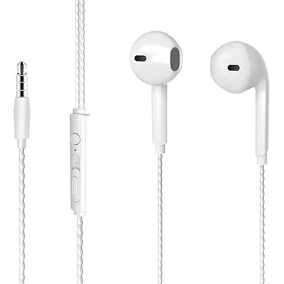 Lenovo Lecoo EH104W 3.5 Mm Jacklı Kablolu Kulak İçi Mikrofonlu Kulaklık Beyaz