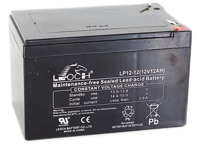 Leoch LP12-12 - 12V 12Ah Bakımsız Kuru Akü