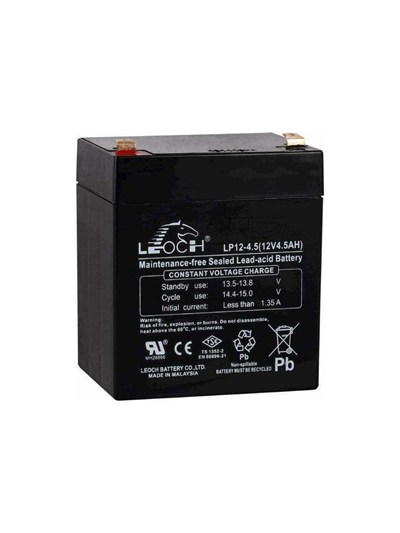 Leoch LP12-4.5 12V 4.5Ah Bakımsız Kuru Akü