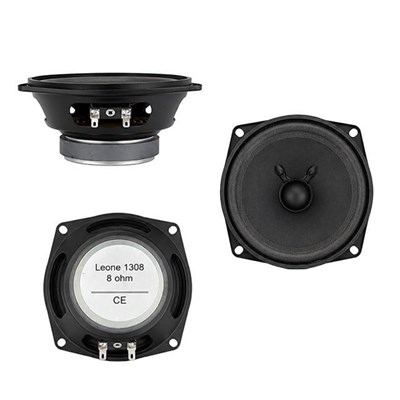 Leone 1308 5 (13 Cm) 9 Ohm RMS 20 Watt Max 40 Watt 80x20 Mm Twetersiz Oto Hoparlör