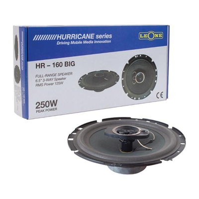 Leone HR-160 BIG 16 Cm 4 Ohm 2li Takım 250 Watt Oto Hoparlör