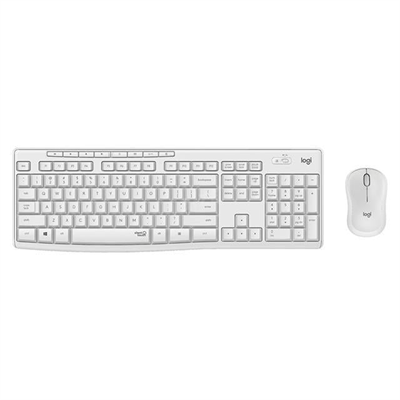 Logitech MK295 Q Tr Beyaz Kablosuz Klavye Mouse Set