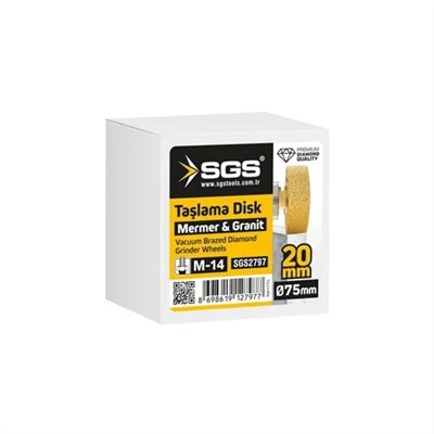 M14-75x20 MM VAKUM ELMAS TARAMA DİSKİ