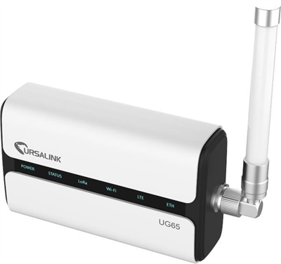 MILESIGHT UG65-L00E-868M-EA Indoor LoRaWAN Gateway With 4G(Cat4) 8 Channels 1*WAN/LAN, WiFi and Po