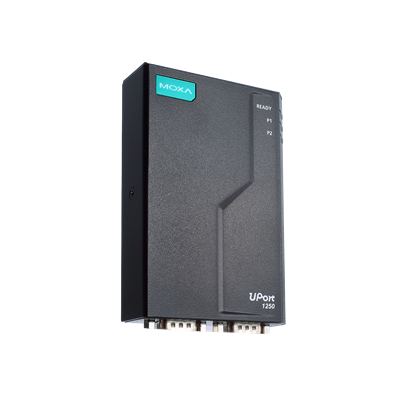 MOXA UPort 1250-G2 2 port RS-232/422/485 USB-seri dönüştürücü