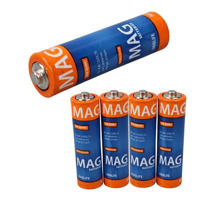 Mag Batteries MG-26171 Karbon Çinko AA 60lı Paket Kalem Pil (AA,R6 UM-3)