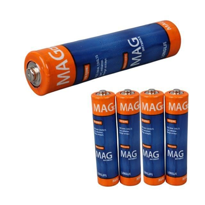 Mag Batteries MG-26172 Karbon Çinko AAA 60lı Paket İnce Kalem Kumanda Pili (AAA,R03 UM-3)