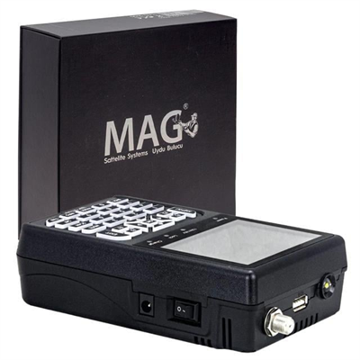 Mag MAG-2100 3.5 DVB-S/S2 LCD Ekran Görüntülü HD Uydu Yön Sinyal Bulucu