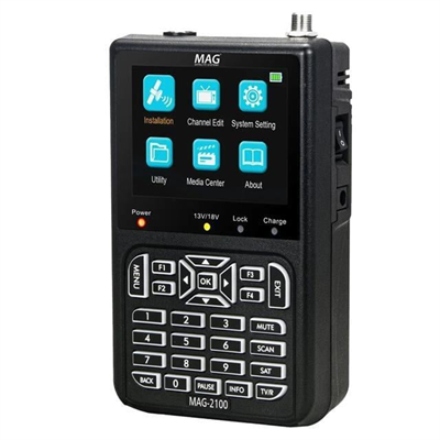 Mag MAG-2100 3.5 DVB-S/S2 LCD Ekran Görüntülü HD Uydu Yön Sinyal Bulucu