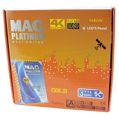 Mag Platinum 10-12 Kaskatlı Uydu Santrali