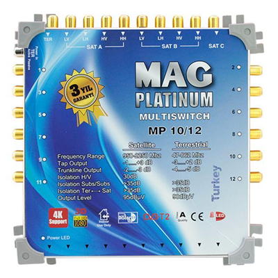 Mag Platinum 10-12 Sonlu Uydu Santrali