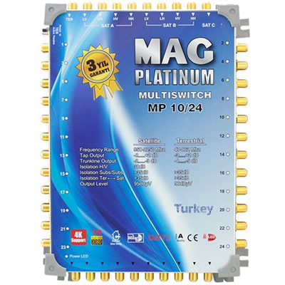 Mag Platinum 10-24 Sonlu Uydu Santrali