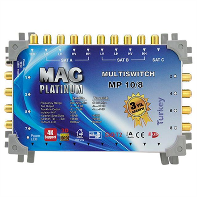 Mag Platinum 10-8 Sonlu Uydu Santrali
