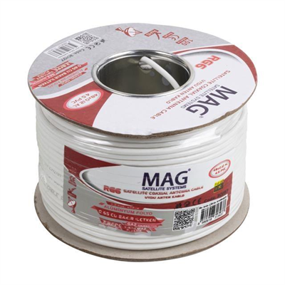 Mag RG59 FA Mini Anten Kablosu 100 Metre