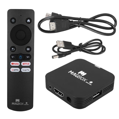 Magbox Electrobox 2 GB Ram H313 İşlemci 16 GB HDD 4K Ultra HD Android Box (Android 10)