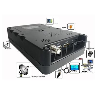 Magbox MG-368HD 3.5 İnç Full HD LCD Ekranlı Görüntülü Dijital Uydu Yön Bulucu