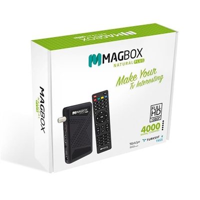 Magbox Natural Plus TKGSli Youtube - USB Mini Full HD Uydu Alıcısı