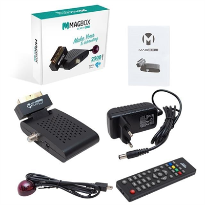 Magbox Scart Plus TKGSli Scart Girişli Mini SD Uydu Alıcısı