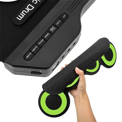 MagicVoice G3002 Elektronik Bateri Roll UP Davul Matı Kiti 7 Ped