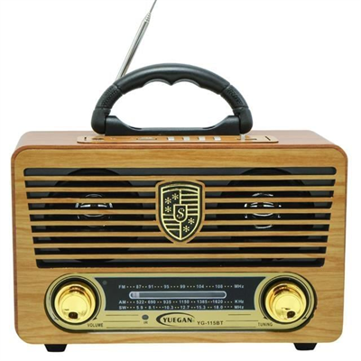 MagicVoice MV-115BT USB - SD - FM - Bluetooth Destekli Nostaljik Radyo