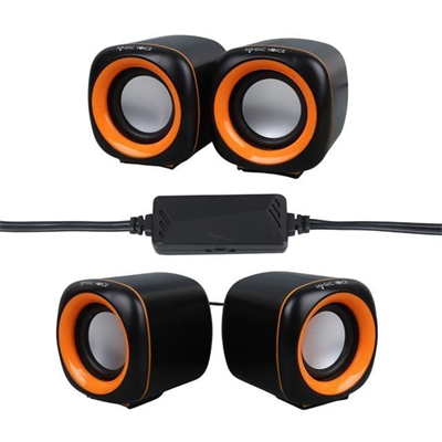 MagicVoice MV-24837 2x3 Watt Aux Multimedia Mini USB Speaker - Hoparlör