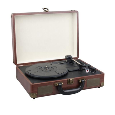 MagicVoice PU16 Retro Vintage Çanta Pikap - Radyo - Bluetooth - USB Mp3 Çalar