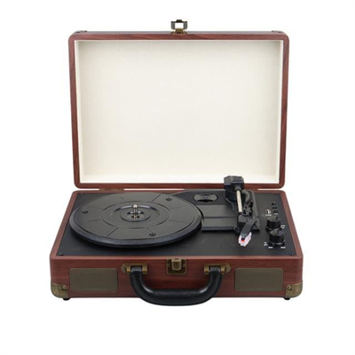 MagicVoice PU16 Retro Vintage Çanta Pikap - Radyo - Bluetooth - USB Mp3 Çalar