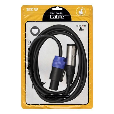 Magicvoice LD384 Specon Erkek - Canon Dişi Çevirici 2 Metre Kablo